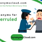 synonym for overruled