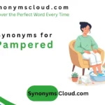 synonym for pampered