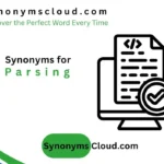 synonym for parsing