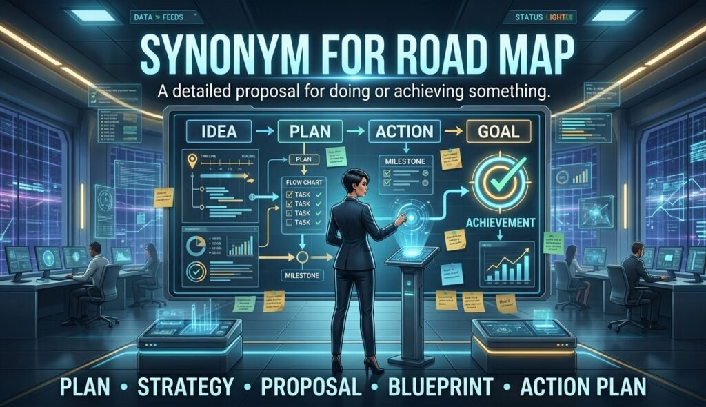A detailed proposal for doing or achieving something.