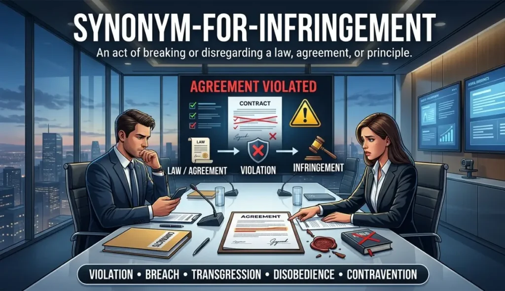 An act of breaking or disregarding a law, agreement, or principle.