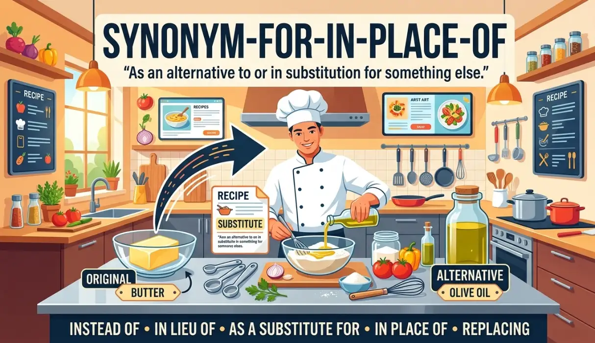 As an alternative to or in substitution for something else.
