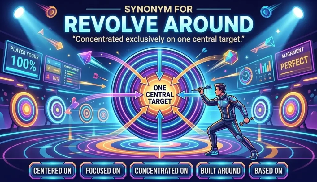 Concentrated exclusively on one central target.