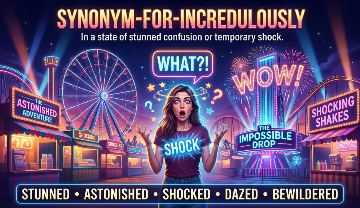 In a state of stunned confusion or temporary shock.