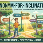 synonym for inclination