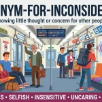 synonym for inconsiderate