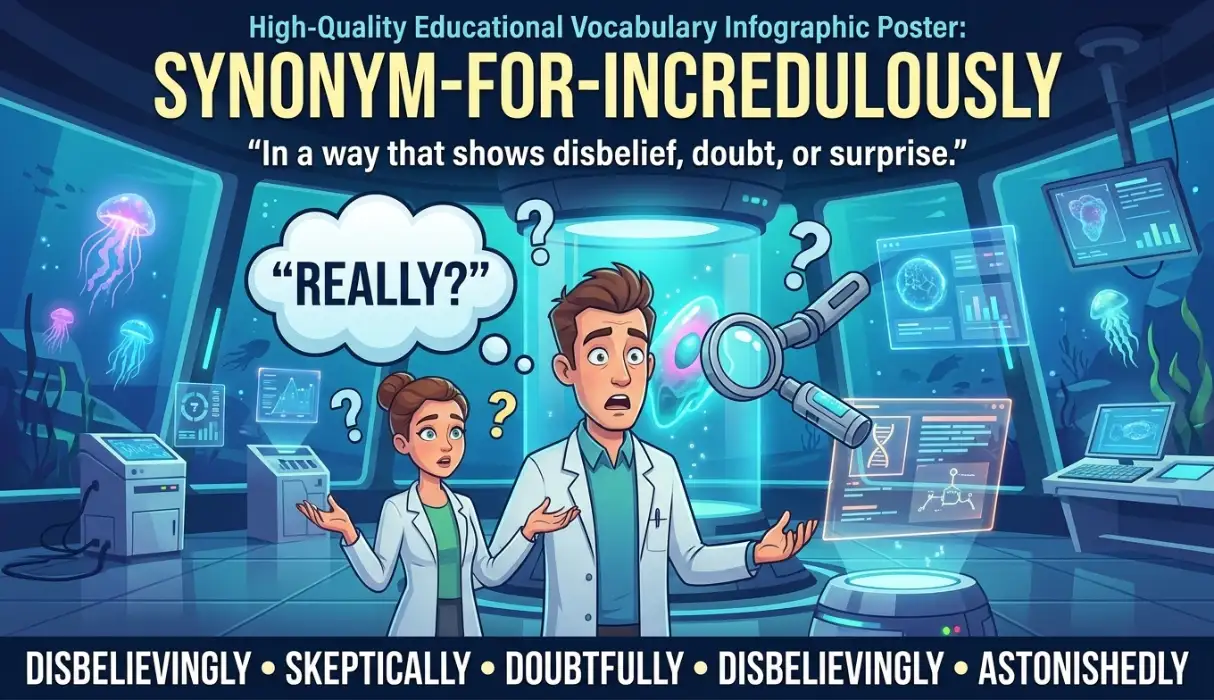 🤔55 Synonyms for Incredulously: Powerful Alternatives (2026)