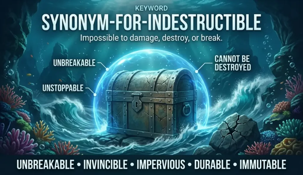 ๐ก๏ธ 55 Synonyms for Indestructible: Powerful Alternatives (2026)