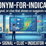 synonym for indication