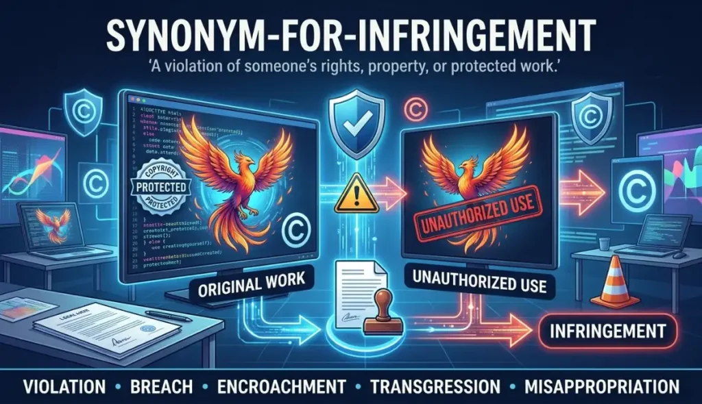 synonym for infringement