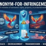 synonym for infringement