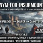 synonym for insurmountable