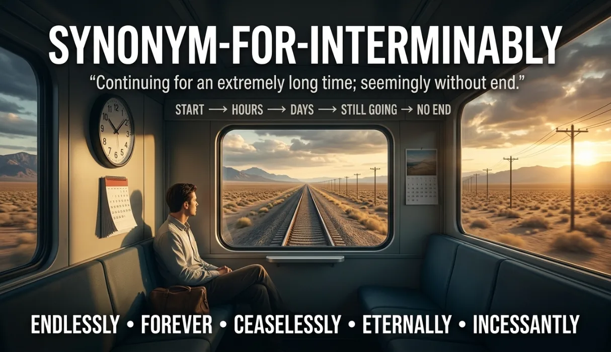 ⏳55 Synonyms for Interminably: Powerful Alternatives (2026)
