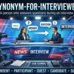 synonym for interviewee