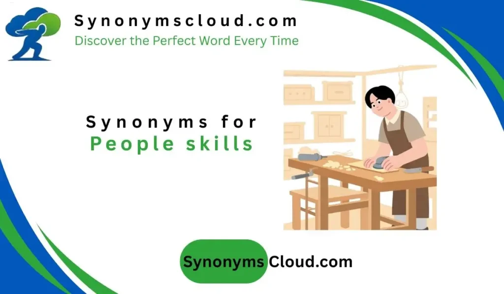 synonym for people skills
