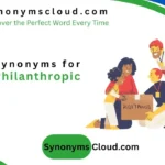 synonym for philanthropic