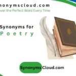 synonym for poetry