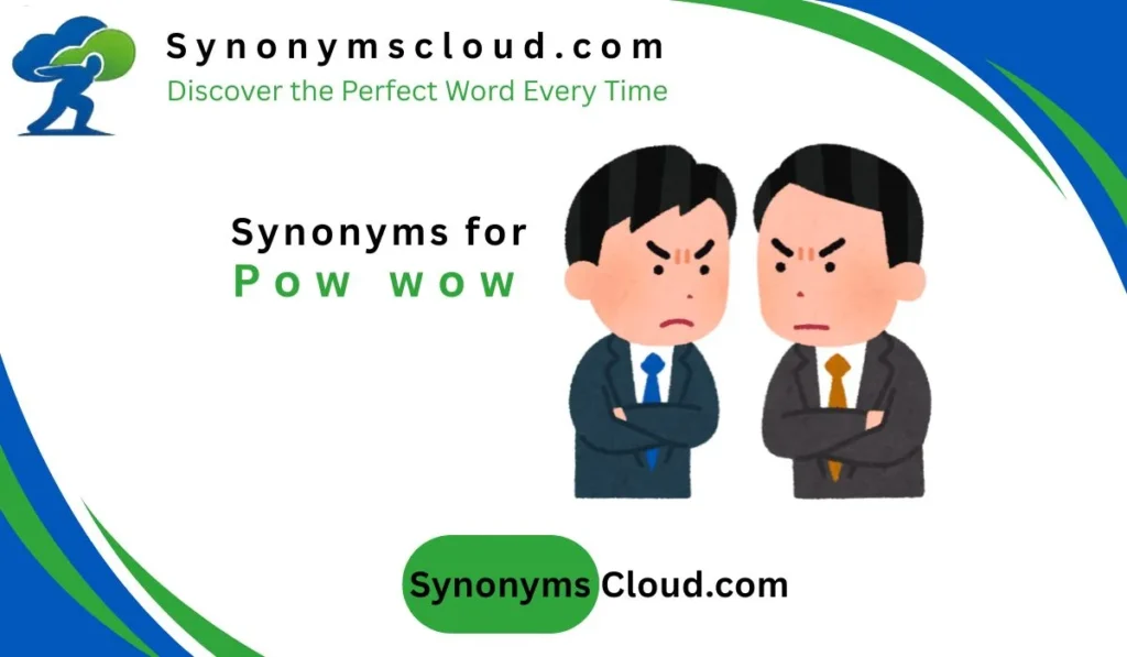 synonym for pow wow