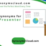 synonym for presenter