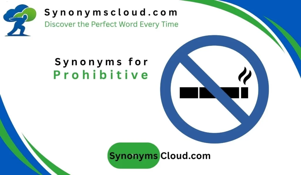 synonym for prohibitive