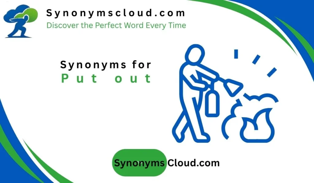 synonym for put out