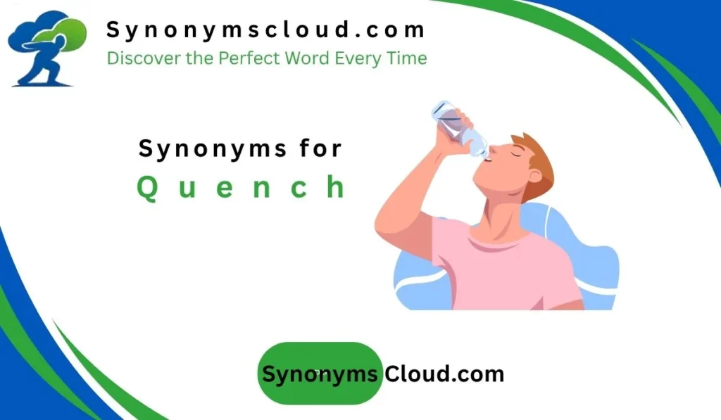 synonym for quench