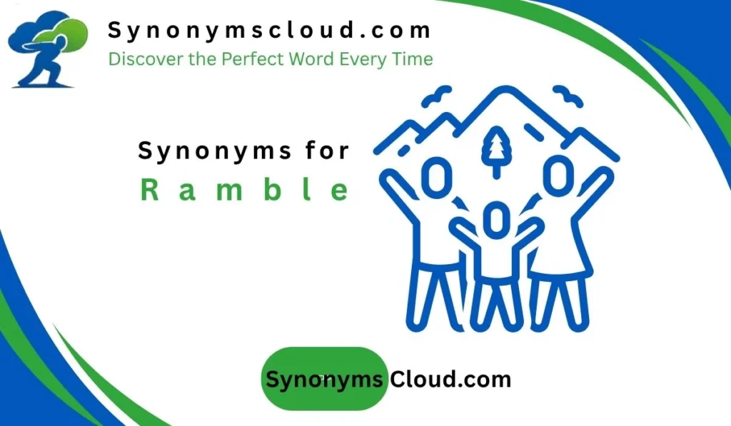 synonym for ramble