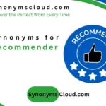 synonym for recommender