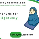 synonym for religiously