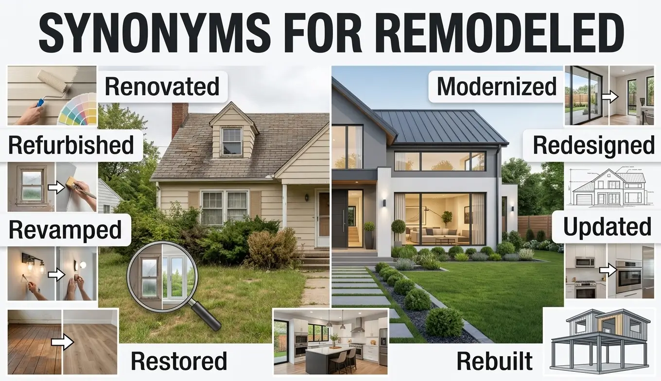 π 49 Synonyms for Remodeled: Powerful Alternatives (2026)