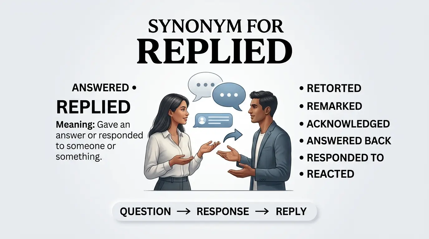 π¬ 50 Synonyms for Replied: Powerful Alternatives (2026)