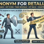 synonym for retaliate
