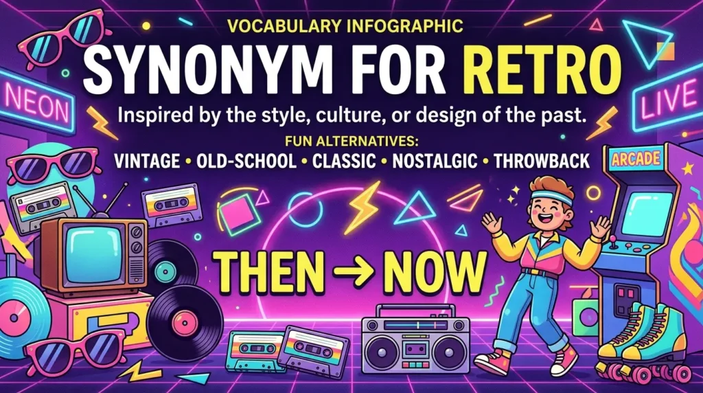 synonym for retro