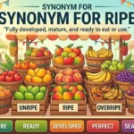 synonym for ripe