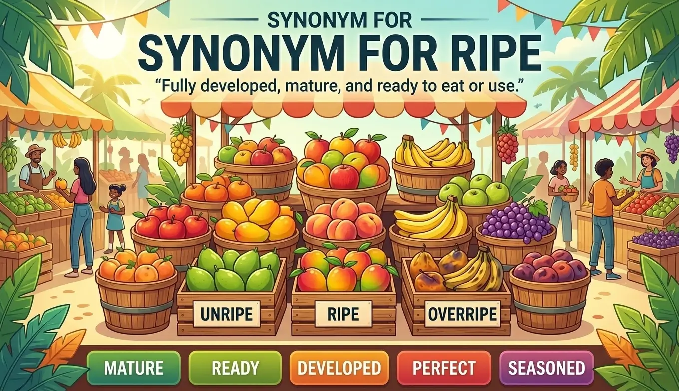 🍎40 Synonyms for Ripe: Powerful Alternatives (2026)