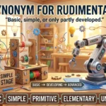 synonym for rudimentary