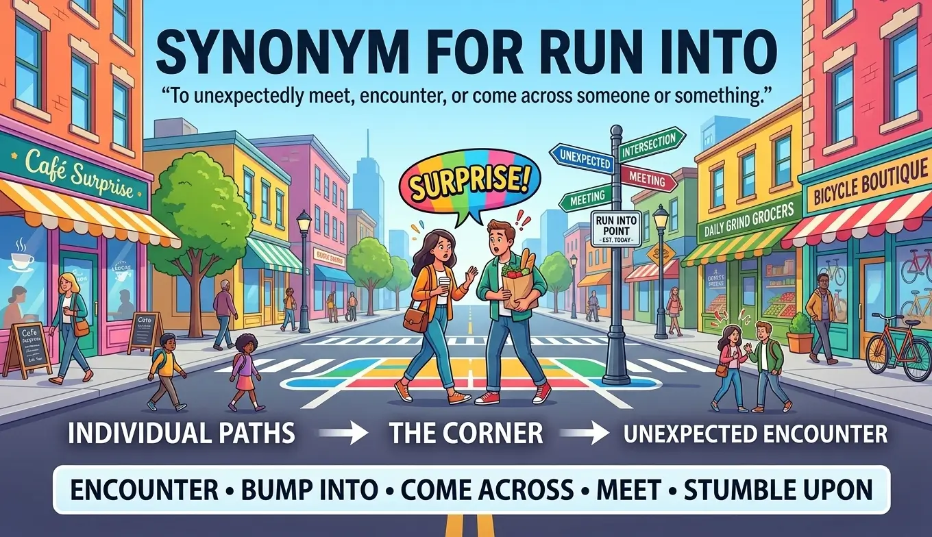 🚶 45 Synonyms for Run Into: Powerful Alternatives (2026)