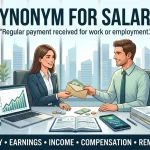 synonym for salary