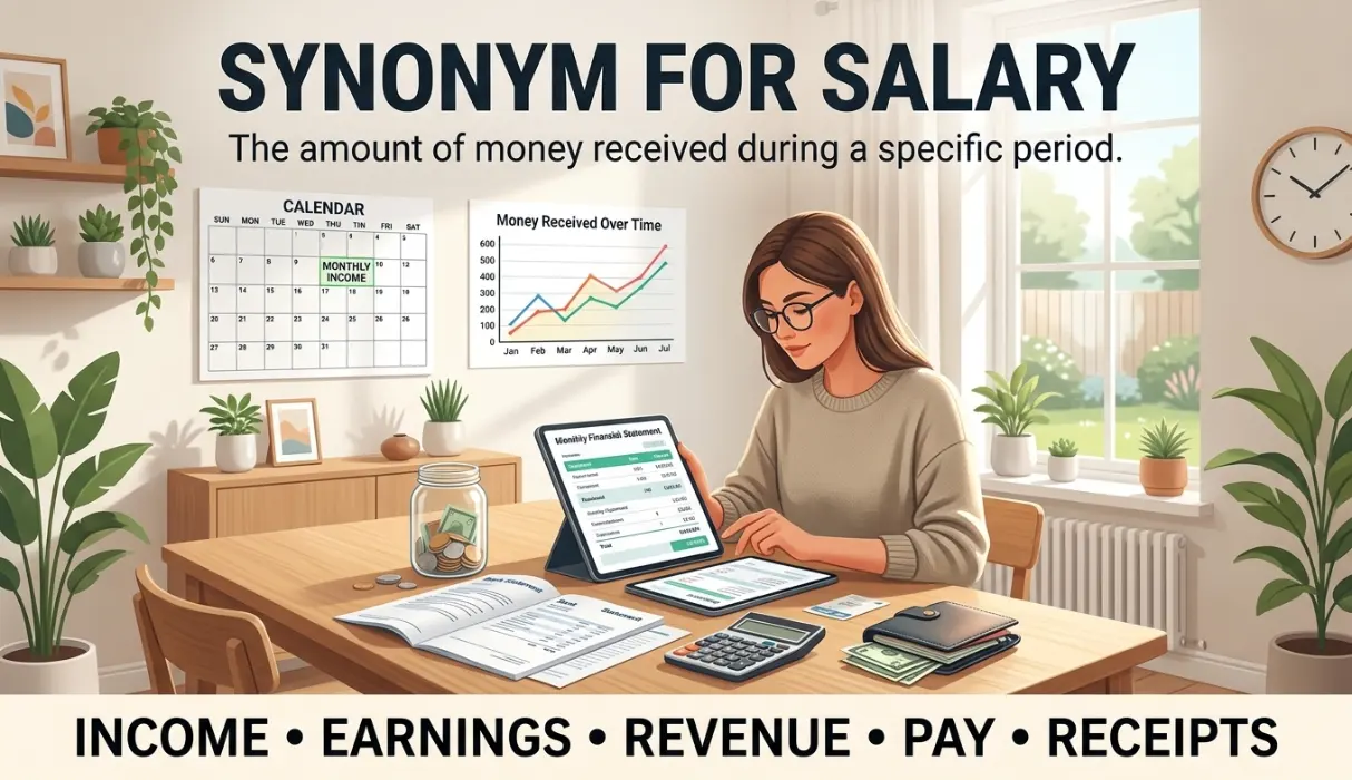 The amount of money received in a given period.