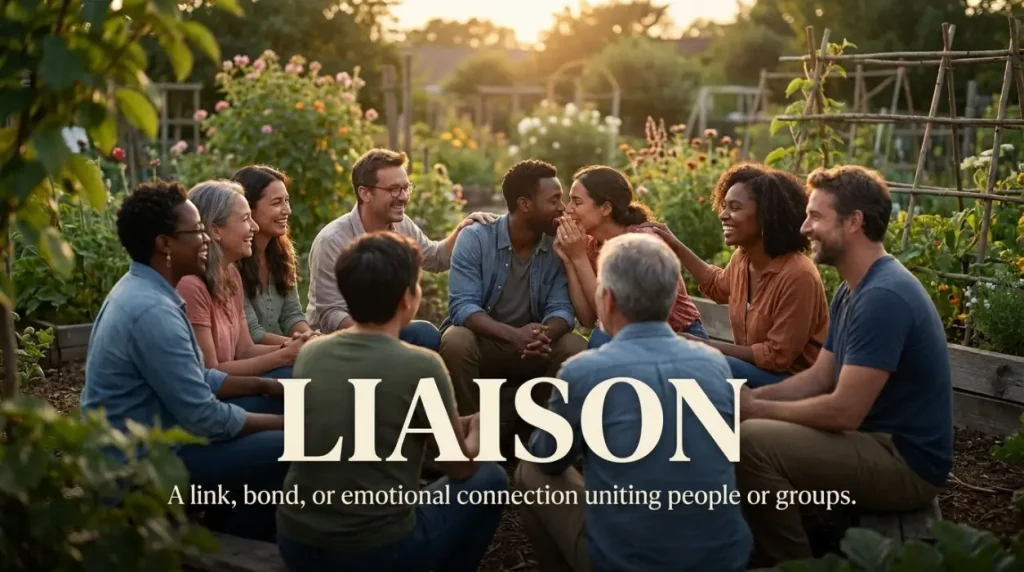 A link, bond, or emotional connection uniting people or groups.