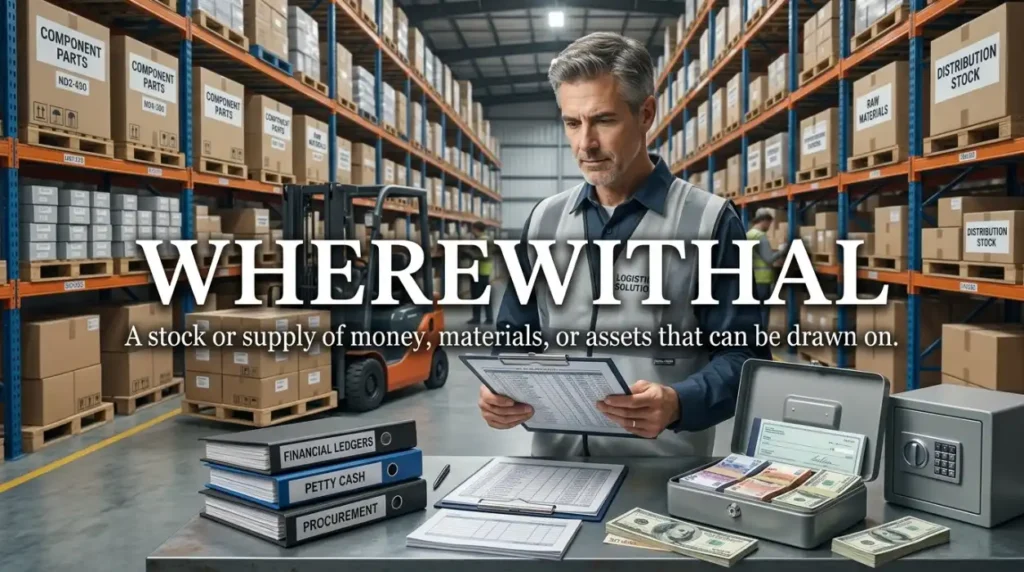 A stock or supply of money, materials, or assets that can be drawn on.