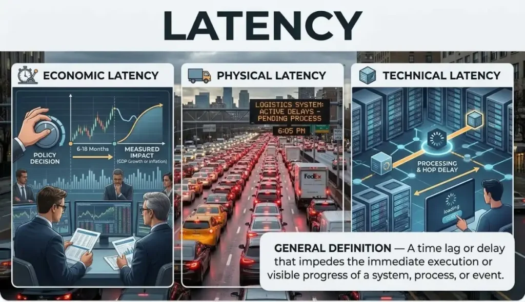 A temporary duration of slow economic, physical, or technical performance.