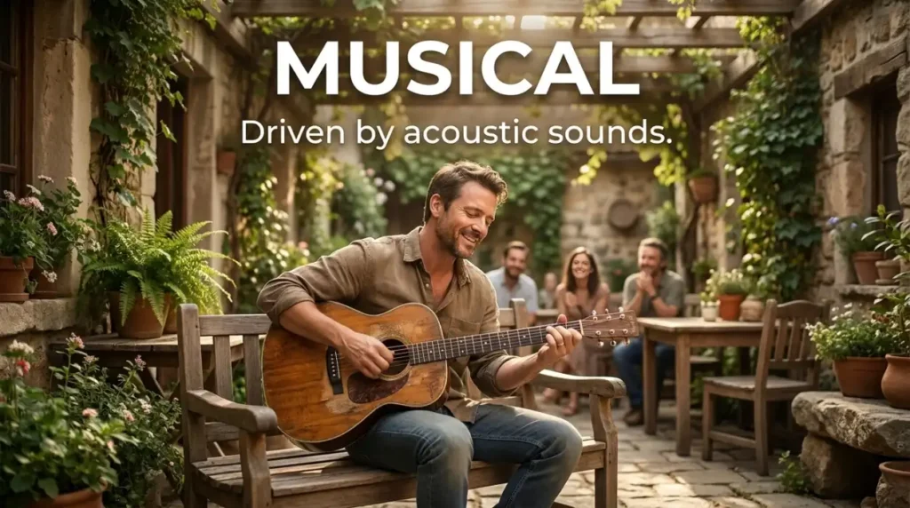 Driven by acoustic sounds.