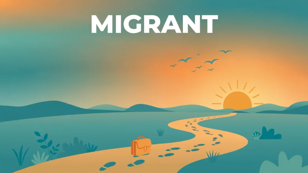 Synonyms for Migrant