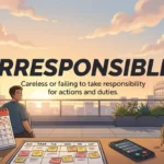 synonym for irresponsible