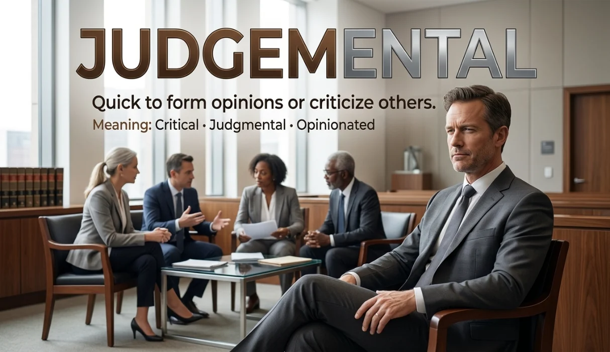 🧠55 Synonyms for Judgemental: Powerful Alternatives (2026)