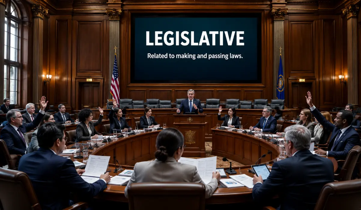 synonym for legislative