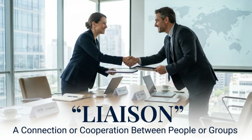 synonym for liaison
