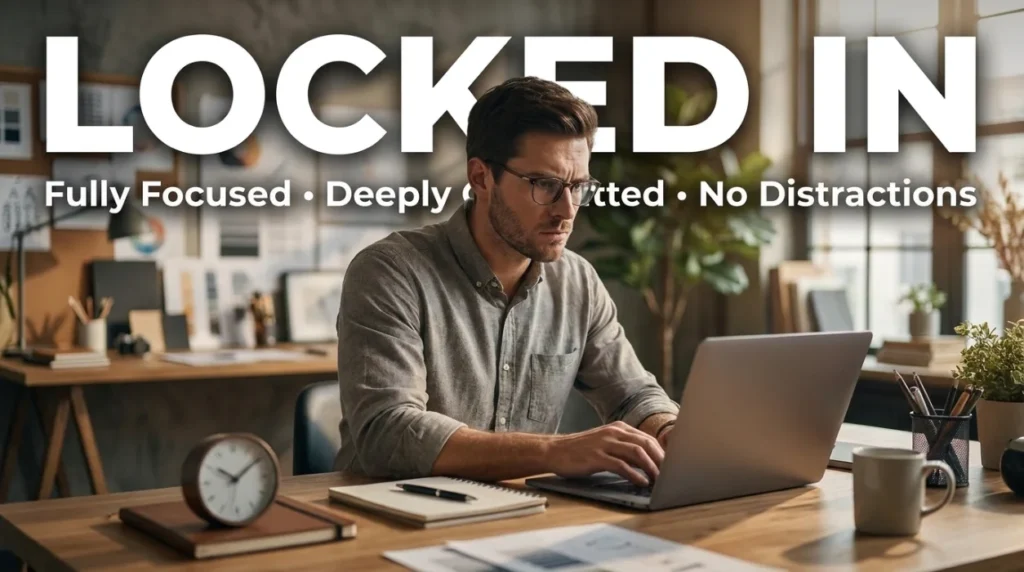 synonym for locked in