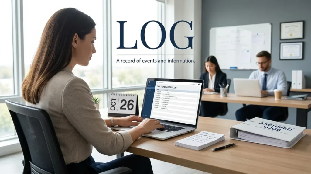 synonym for log